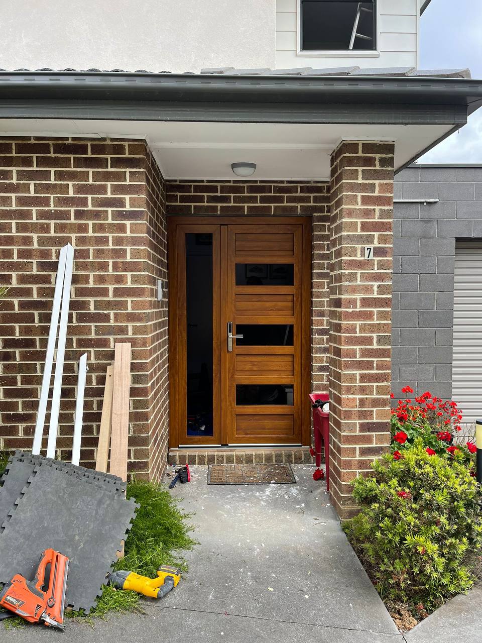 Linda- Greensborough uPVC door installed for Greensborough house